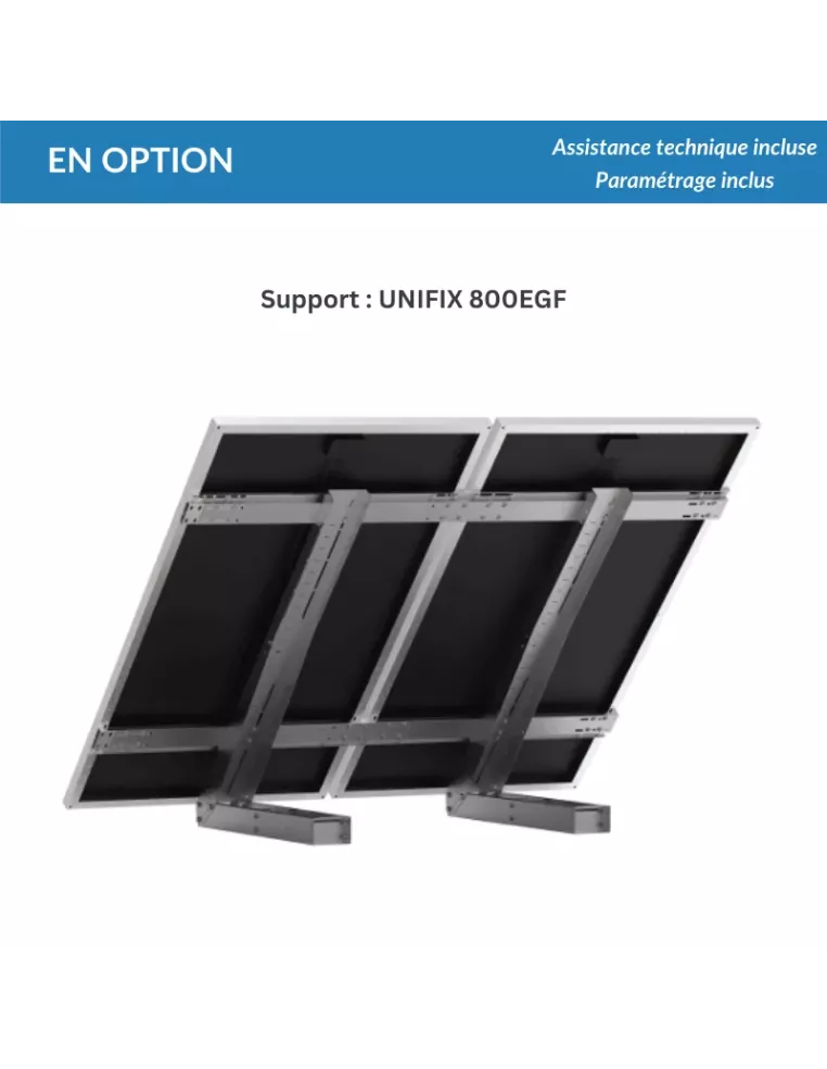 Kit solaire autonome monophasé DEYE - 6kWc