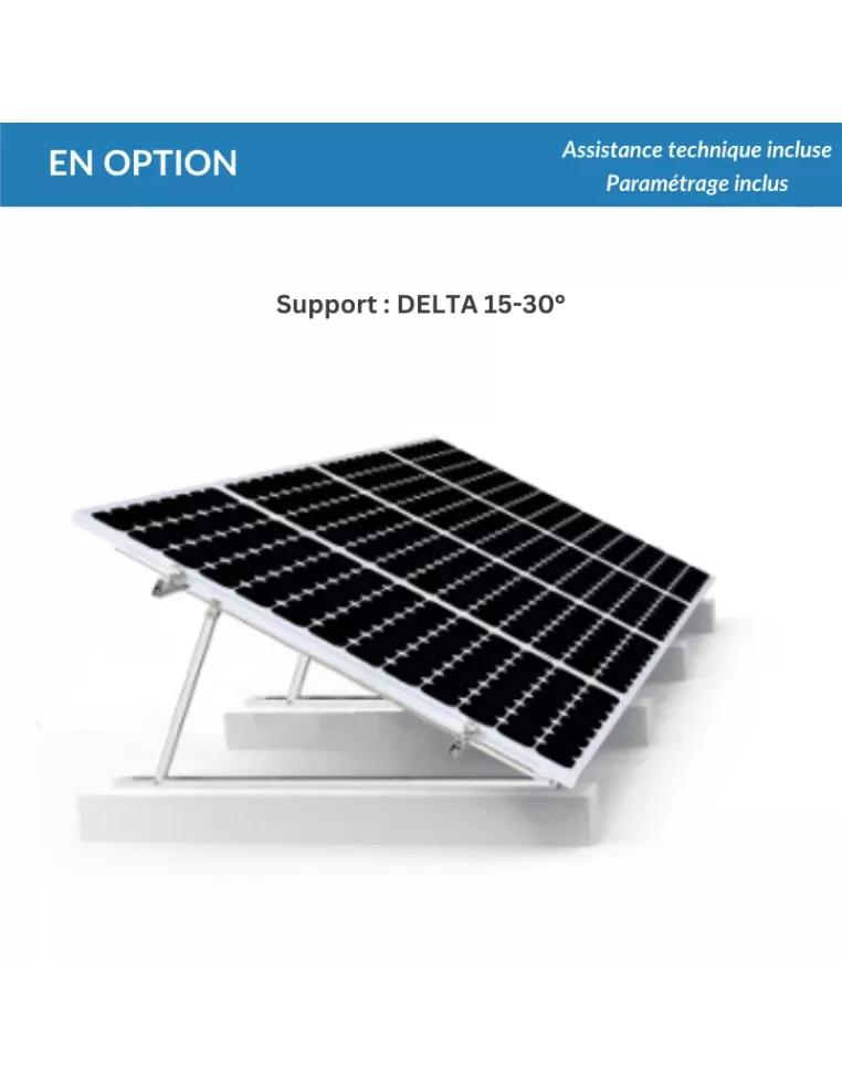 Kit solaire autonome monophasé DEYE - 6kWc