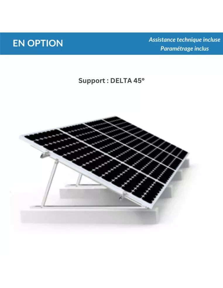 Kit solaire autonome monophasé DEYE - 6kWc