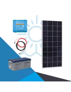 Kit solaire autonome 12V 100Wc-660Wh