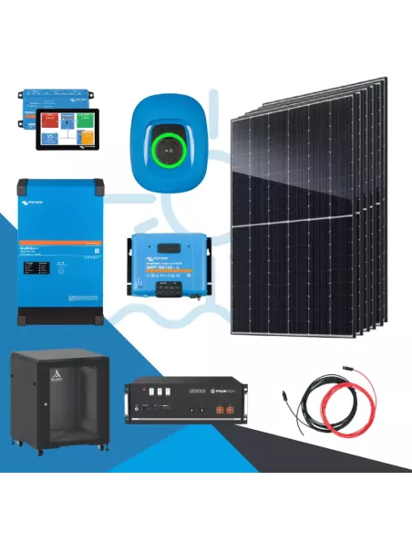Kit autoconsommation monophasé - Recharge véhicule électrique 2,7kWc
