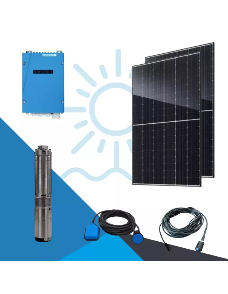 Retrouvez le kit pompage solaire PS2-150 C-SJ5-8 + 900Wc - APB Energy