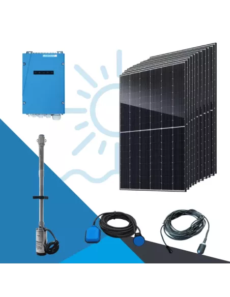 Retrouvez le kit pompage solaire PS2-1800 HRE-07 + 5400Wc - APB Energy