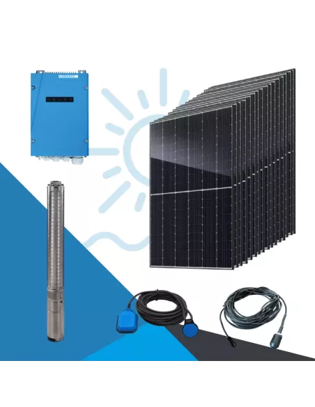 Retrouvez le kit pompage solaire PS2-4000 C-SJ5-25 + 7200Wc - APB Energy