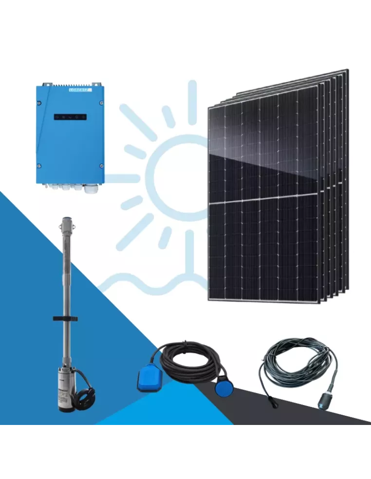 Retrouvez le kit pompage solaire PS2-600 HRE-10 + 2700Wc - APB Energy