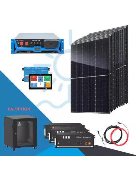 Kit solaire autonome avec batteries lithium - RS19 Victron Energy
