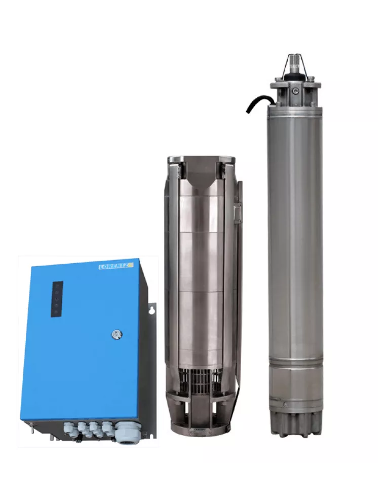 La pompe immergée solaire LORENTZ PSk2-21 C-SJ120-2-1 - APB Energy.fr