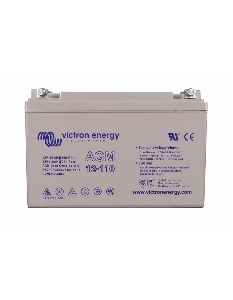 Batterie solaire VICTRON AGM Deep Cycle 110Ah 12V - APB Energy