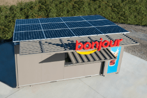 Electrification autonome d'un container pour Total